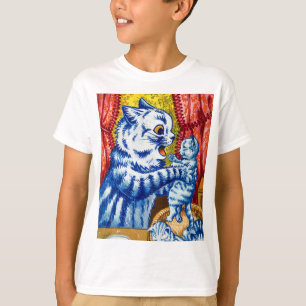 Katze und ihre Kätzchen T-Shirt