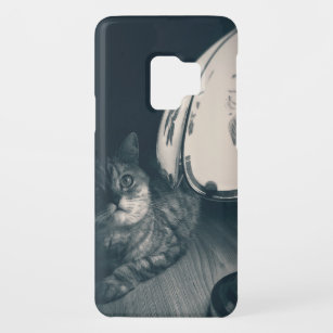 Katze- und Lampennoir-Style-Fotografie Case-Mate Samsung Galaxy S9 Hülle