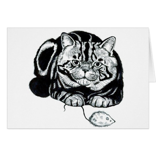 Katze und Maus (Vorderseite (Horizontal))