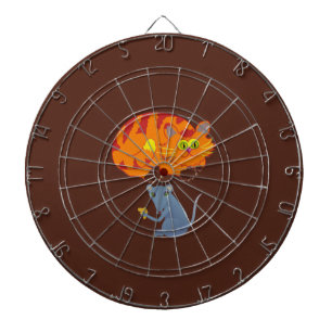 Katze und Maus Dartscheibe