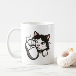 Katze und Maus Kaffeetasse