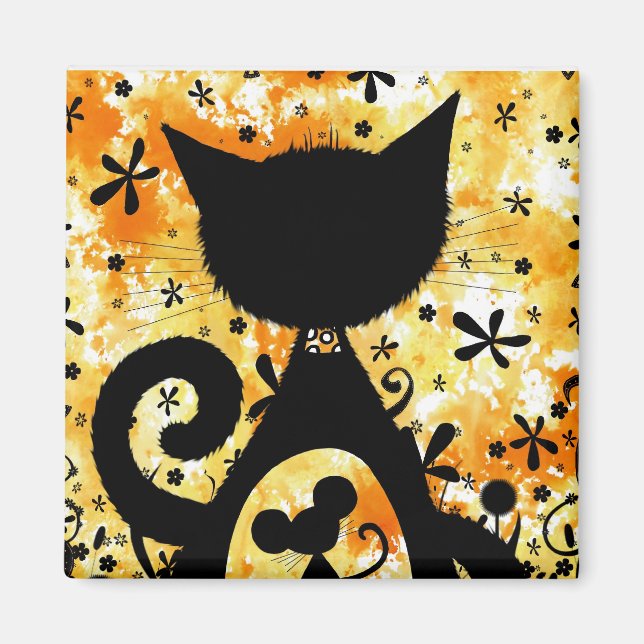 Katze und Maus - Magnete (Vorne)