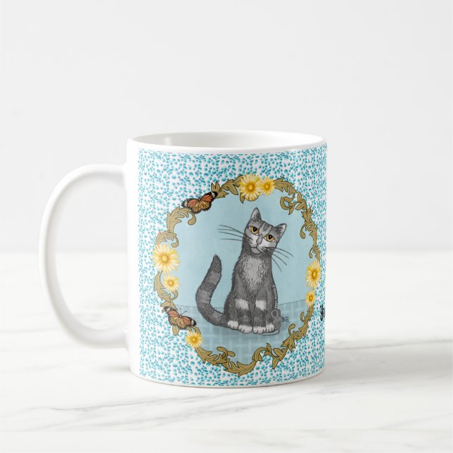 Katze und Maus Tasse (Links)