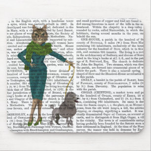 Katze und Pudel Mousepad