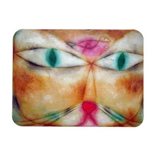 Katze und Vogel, Paul Klee Magnet