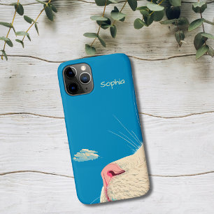 Katze und Wolke Case-Mate iPhone Hülle