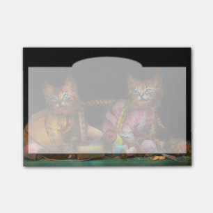 Katze - Unruhestifter 1915 Post-it Klebezettel