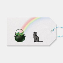 Katze Unter dem Regenbogen St. Patricks Day Gesche