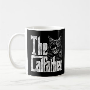 Katze Vater CatVater Crazy Eyepatch Katze Vater Ki Kaffeetasse