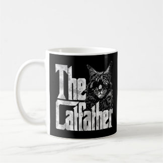 Katze Vater CatVater Crazy Eyepatch Katze Vater Ki Kaffeetasse