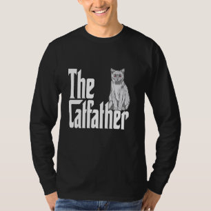 Katze Vater Der Katvater Niedlich Katze Vater Kitt T-Shirt