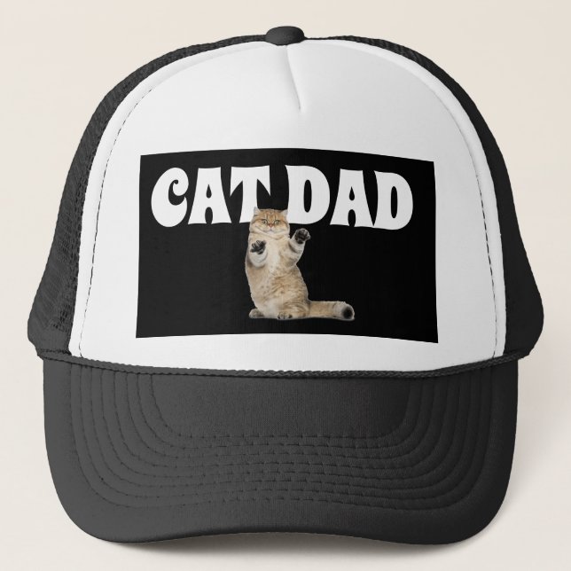 KATZE-VATER-KABEL-HATTEN TRUCKERKAPPE (Vorderseite)