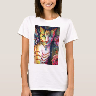 Katze vieler Farben T-Shirt