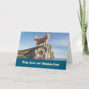 Katze von Gibraltar Karte