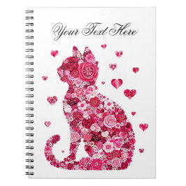 Katze von Rose Notizblock