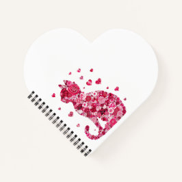 Katze von Rose Notizbuch