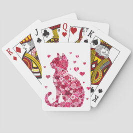 Katze von Rose Spielkarten