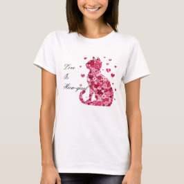 Katze von Rose T-Shirt