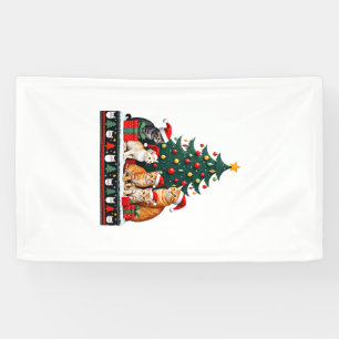 Katze Weihnachten Lustig Hässlich Frauen Männer Me Banner