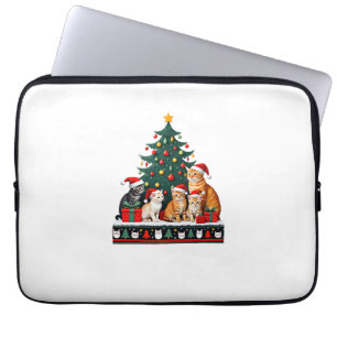 Katze Weihnachten Lustig Hässlich Frauen Männer Me Laptopschutzhülle