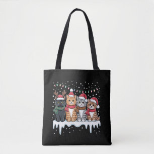 Katze Weihnachtslicht Rentier Santa Katzenliebhabe