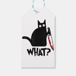 Katze Welches lustige Black Cat Shirt Murderous Ka Geschenkanhänger