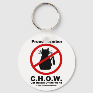 Katzehaters-Logo-Schlüsselanhänger Schlüsselanhänger