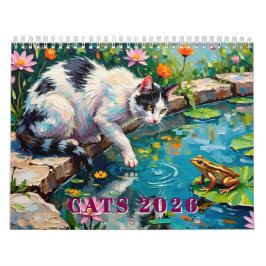 Katzen 2026 Kalender