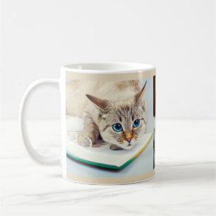 Katzen 3 Benutzerdefinierte Fotos Niedliche Kitty  Tasse