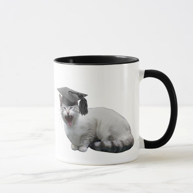 Katzen-Abschluss-Tasse Tasse (Rechts)