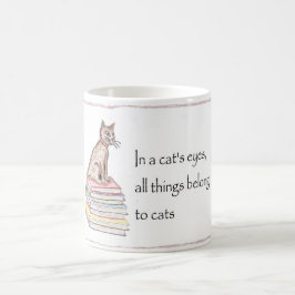 Katzen - alle Sachen gehören Tasse