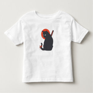 Katzen als Krieger Samurai - Wählen Sie die Hinter Kleinkind T-shirt