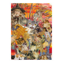 Katzen als viel Print