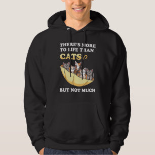 Katzen Auf dem Kopf Schirm Kitty Pet Spaß Hoodie