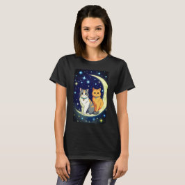 KATZEN AUF DEM MOND T-Shirt