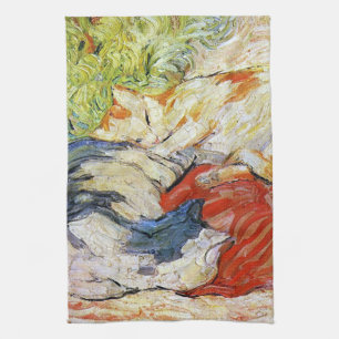 Katzen auf einem roten Tuch, Franz Marc Geschirrtuch
