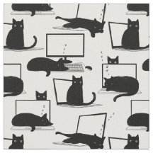 Katzen auf Laptops