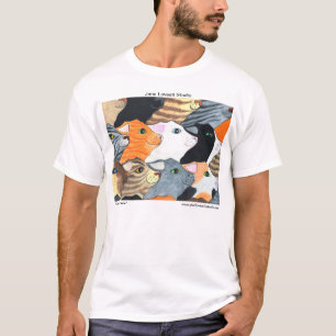 Katzen auf Parade-Shirt T-Shirt