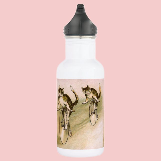 Katzen auf Rädern Trinkflasche (Von Creator hochgeladen)