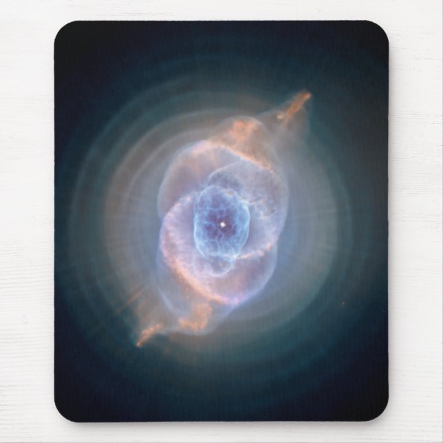 Katzen Augennebel Mousepad (Vorne)