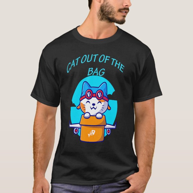 Katzen aus dem Beutel T-Shirt (Vorderseite)