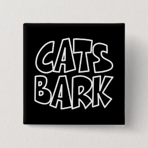 Katzen Bark Button