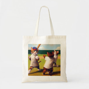 Katzen Baseball Tragetasche