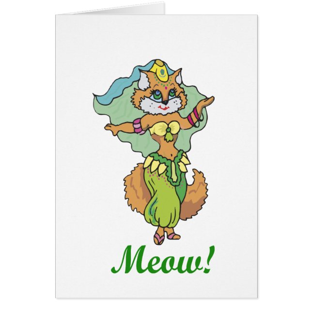 Katzen-Bauchtänzerin (Vorne)