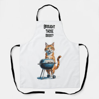Katzen-BBQ-Schürze Schürze