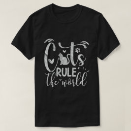 Katzen beherrschen die Welt T-Shirt