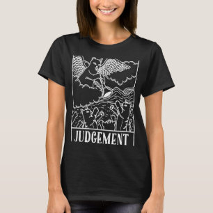 Katzen Beurteilung Tarot Card Männer Frauen T-Shirt