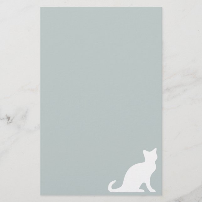 Katzen Briefpapier Briefkopf (Vorderseite)
