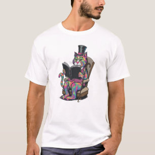 Katzen-Buch T-Shirt
