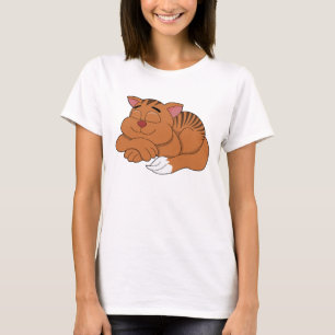 Katzen-Cartoon T - Shirt